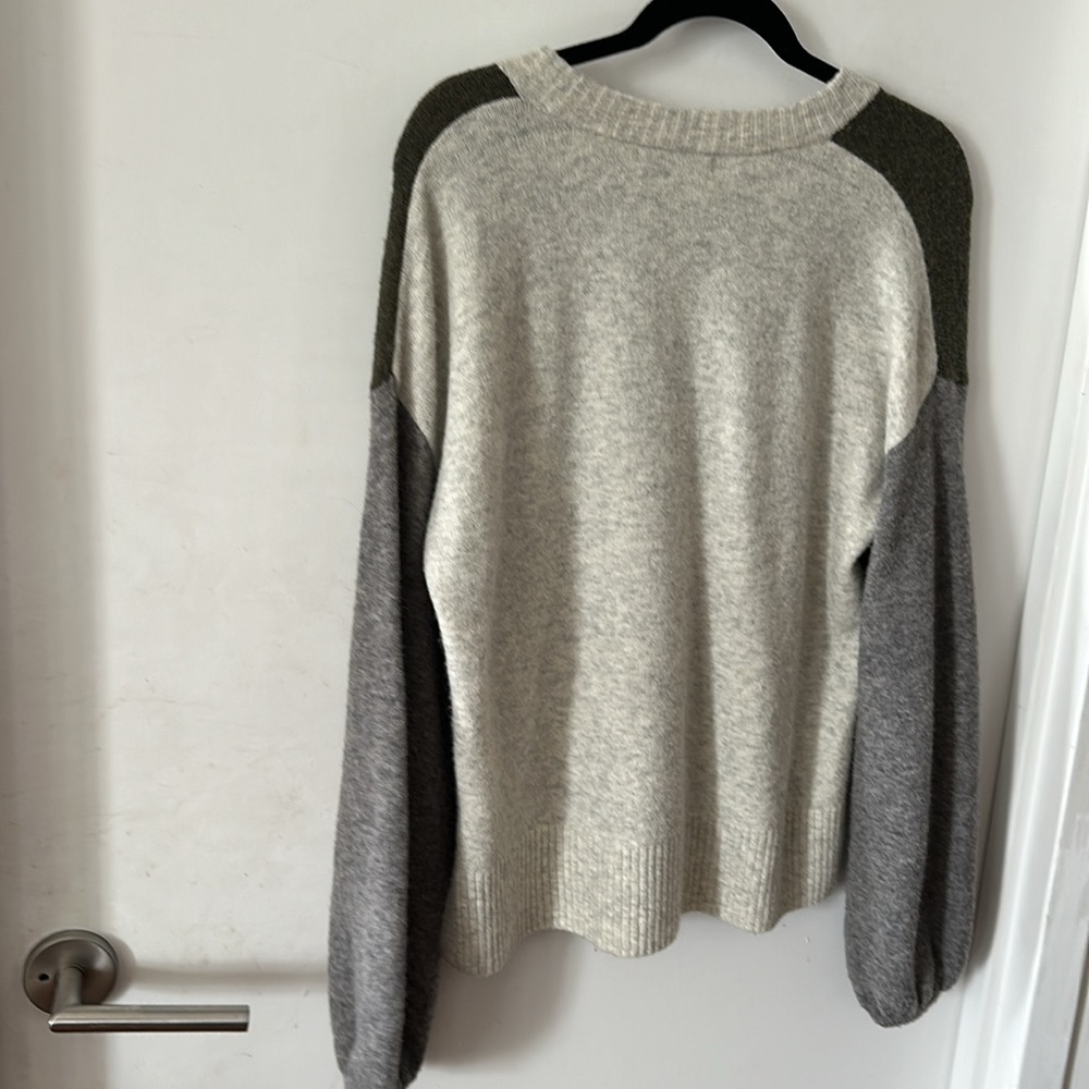 Madewell Colorblock Payton Sweater in Coziest Yarn - Picture 3 of 5